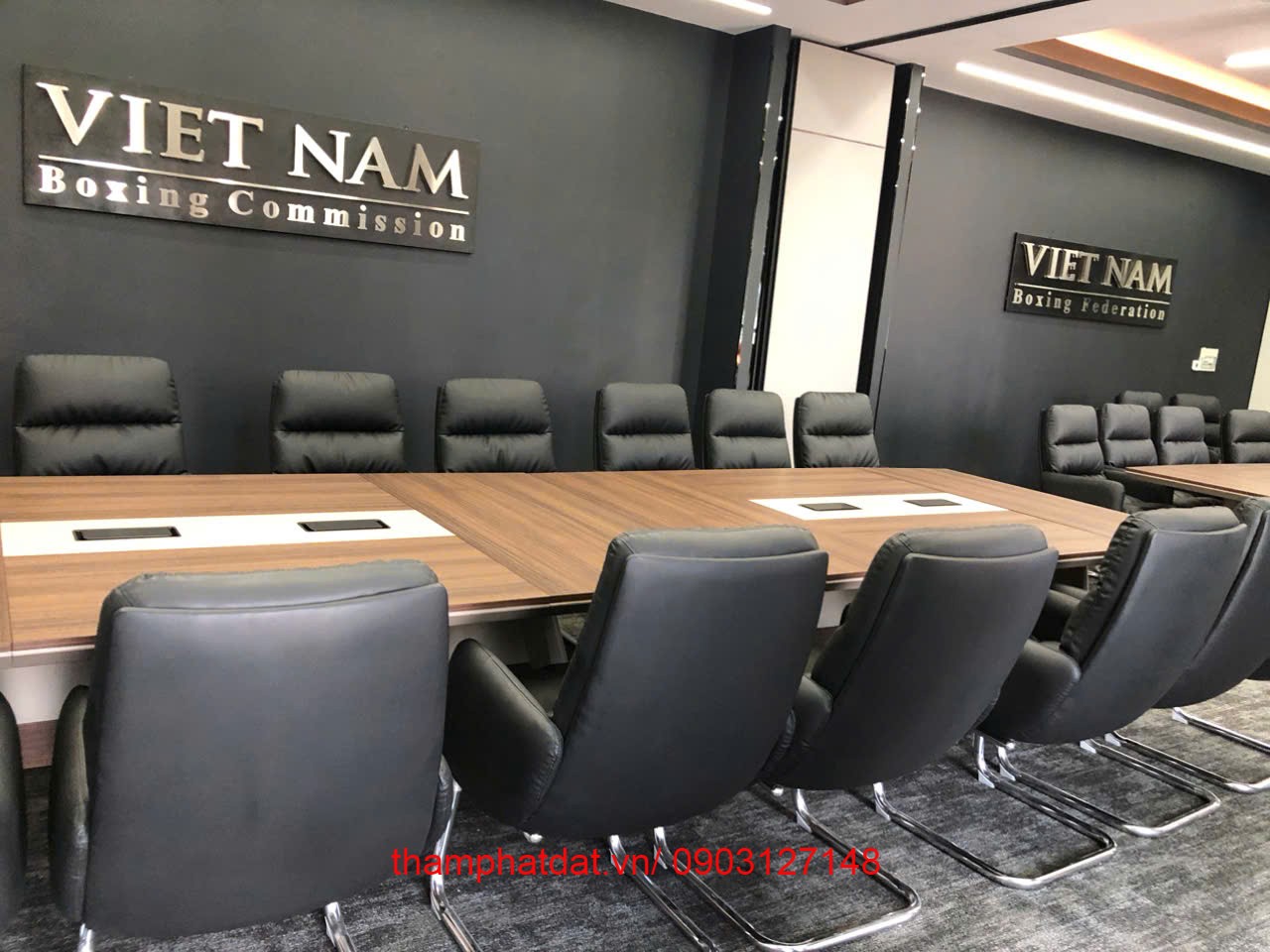Công trình thảm trải sàn văn phòng Vietnam Boxing Commission
