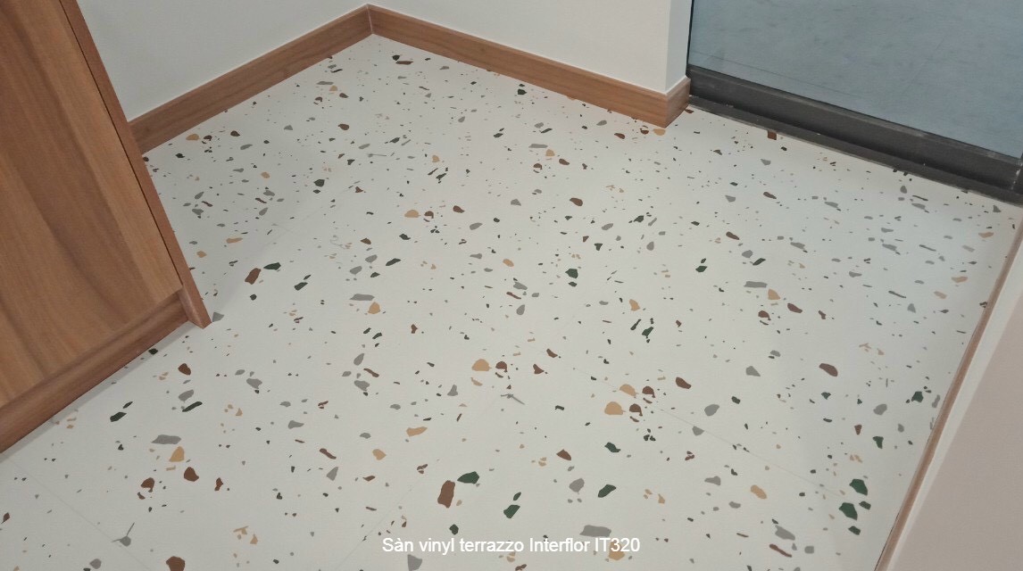 gạch vinyl terrazzo flooring